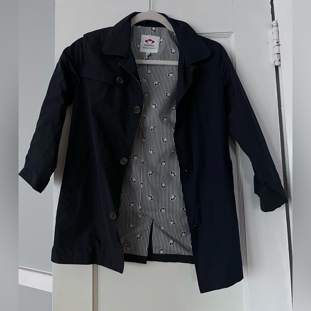 Youth Size 8 Appaman Navy Rain Coat.